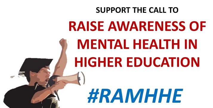 RAMHHE Logo selfie post card  - support the call 714x350