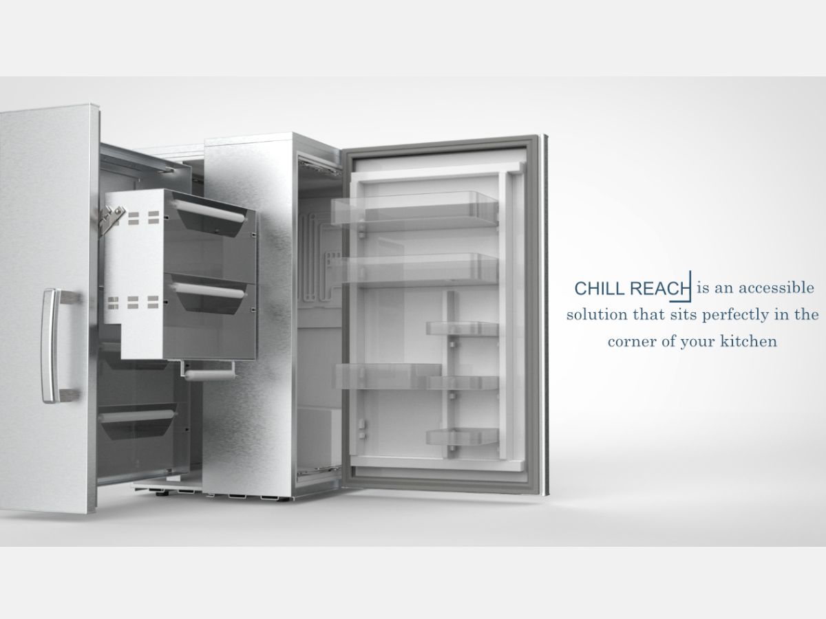 Chill Reach – accessible kitchen solution with a compact and aesthetic design