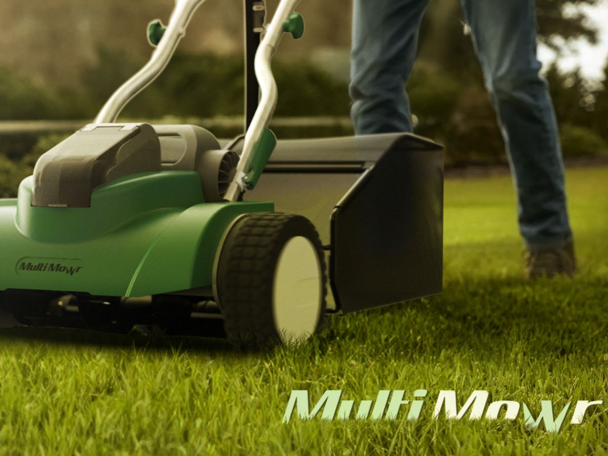 MultiMowr mowing grass