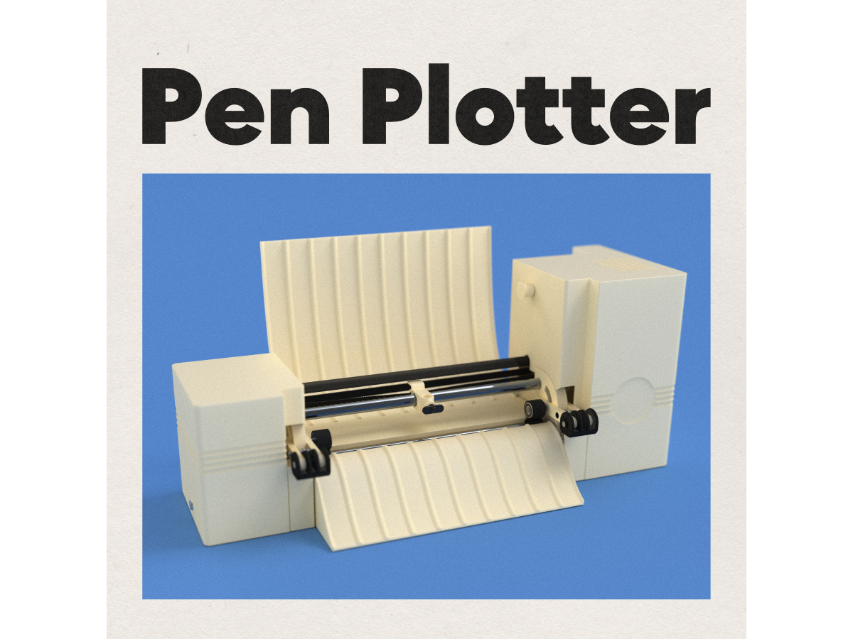 Pen Plotter – eco-friendly alternative to printers