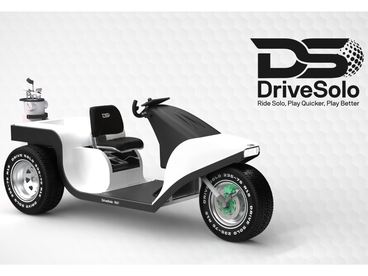 DriveSolo – single rider golf vehicle