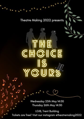 THE CHOICE IS YOURS POSTER