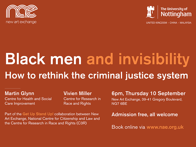 Black men and invisibility – how to rethink the criminal justice system