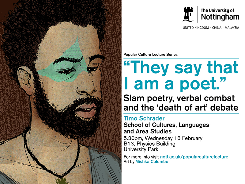 ''They say that I am a poet'' slam poetry, verbal combat and the