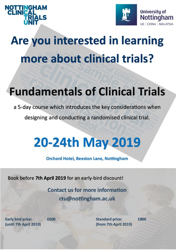 Fundamentals of clinical trials