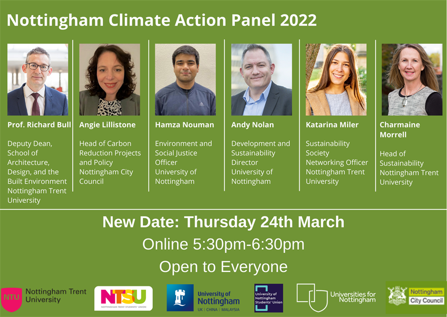 Nottingham Climate Action Panel - The University of Nottingham