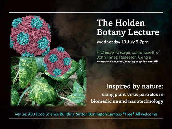 The Holden Botany Lecture