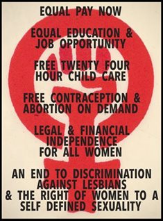 Demands of the Women's Liberation Movement