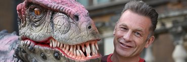 Chris Packham is supporting the ground breaking Dinosaurs of China exhibition