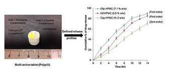 3Dprinting of drugs with multiple-web