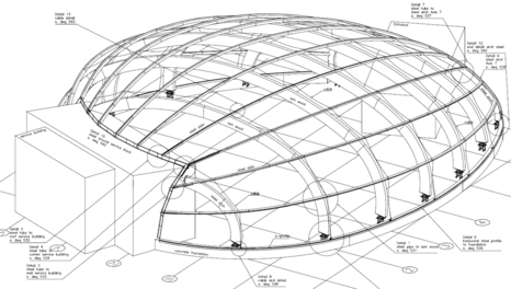 Verona Winter Garden ETFE roof