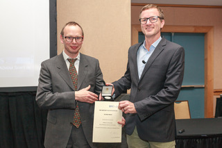 Morgan Alexander receives British Vacuum 2017 Seniior Prize at AVS