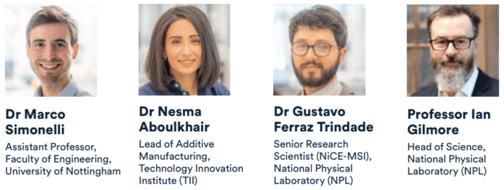 Next Generation Additive Manufacturing research affiliates