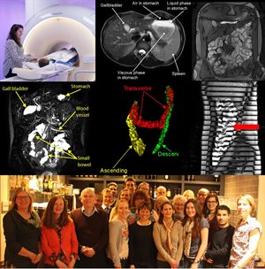 A collection of scans and photos from the GI MRI Research Group
