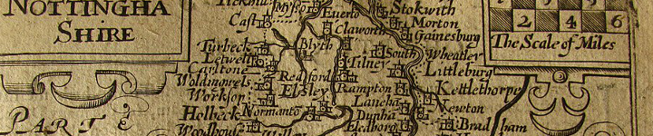 calverton nottingham england in 1740