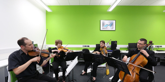 String Quartet at the G2TRC launch 2016