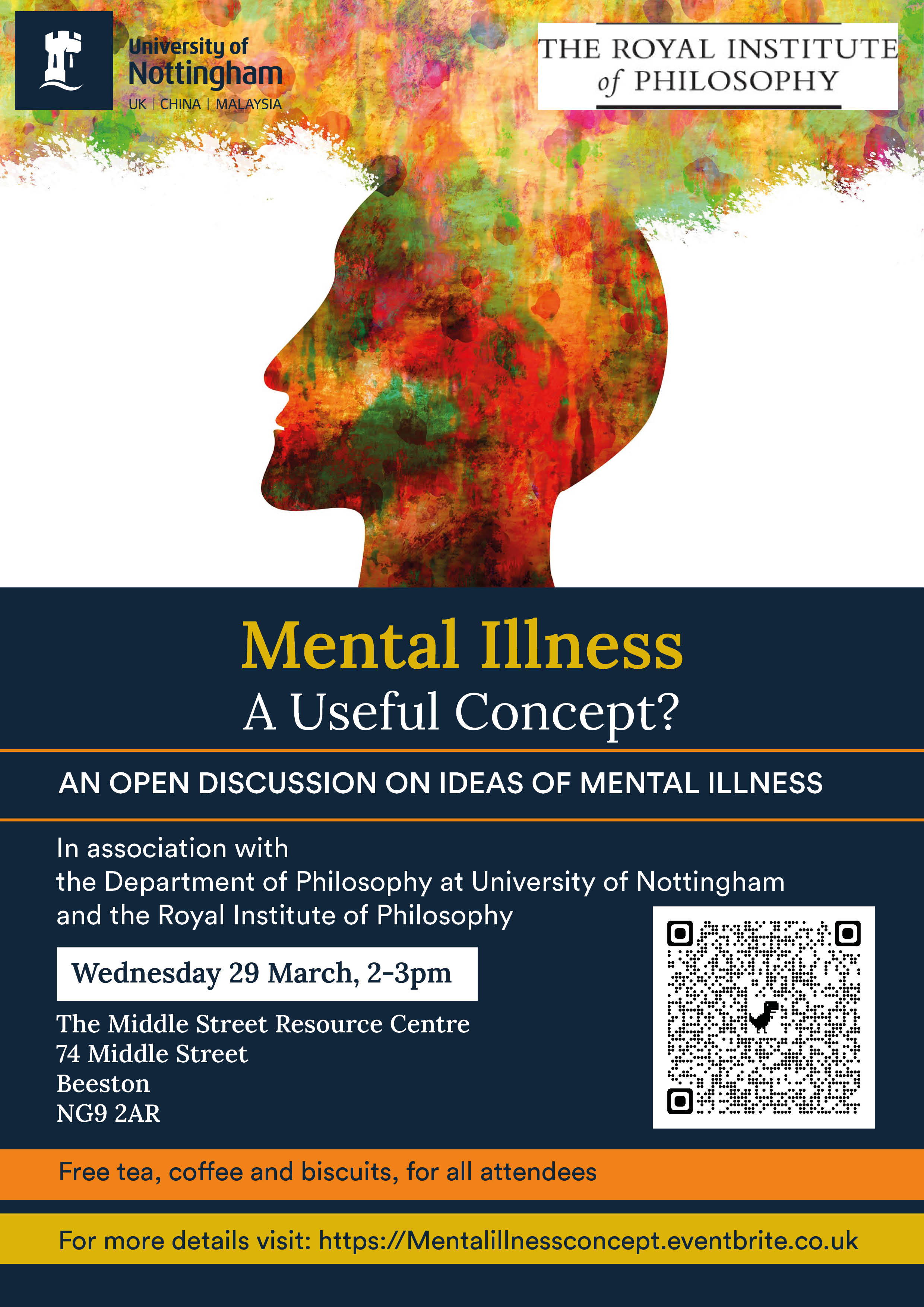 mental illness useful concept event flyer