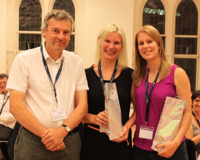 Prof Ian Hall, Dr Charlotte Billington and Dr Suzanne Miller -- organisers of Respiratory Genetics 2014