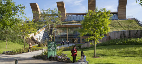 External view of the Centre for Sustainable Chemistry building, Jubilee campus