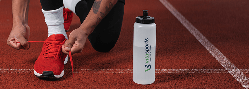 VitaSports branded water bottle
