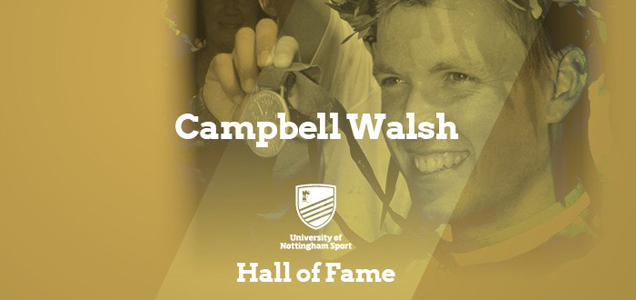 Campbell Walsh - University of Nottingham Sport Hall of Fame