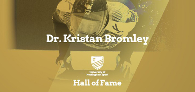 Kristan Bromley - University of Nottingham Sport Hall of Fame