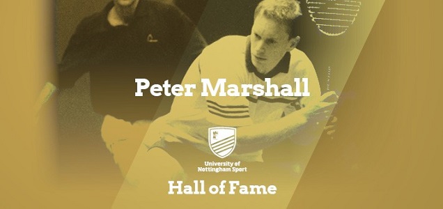 Peter Marshall - University of Nottingham Sport Hall of Fame