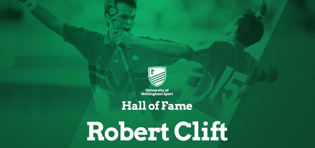 Robert Clift - University of Nottingham Sport Hall of Fame