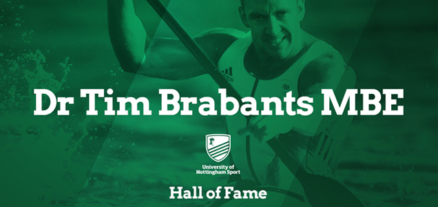 Tim Brabants - University of Nottingham Sport Hall of Fame