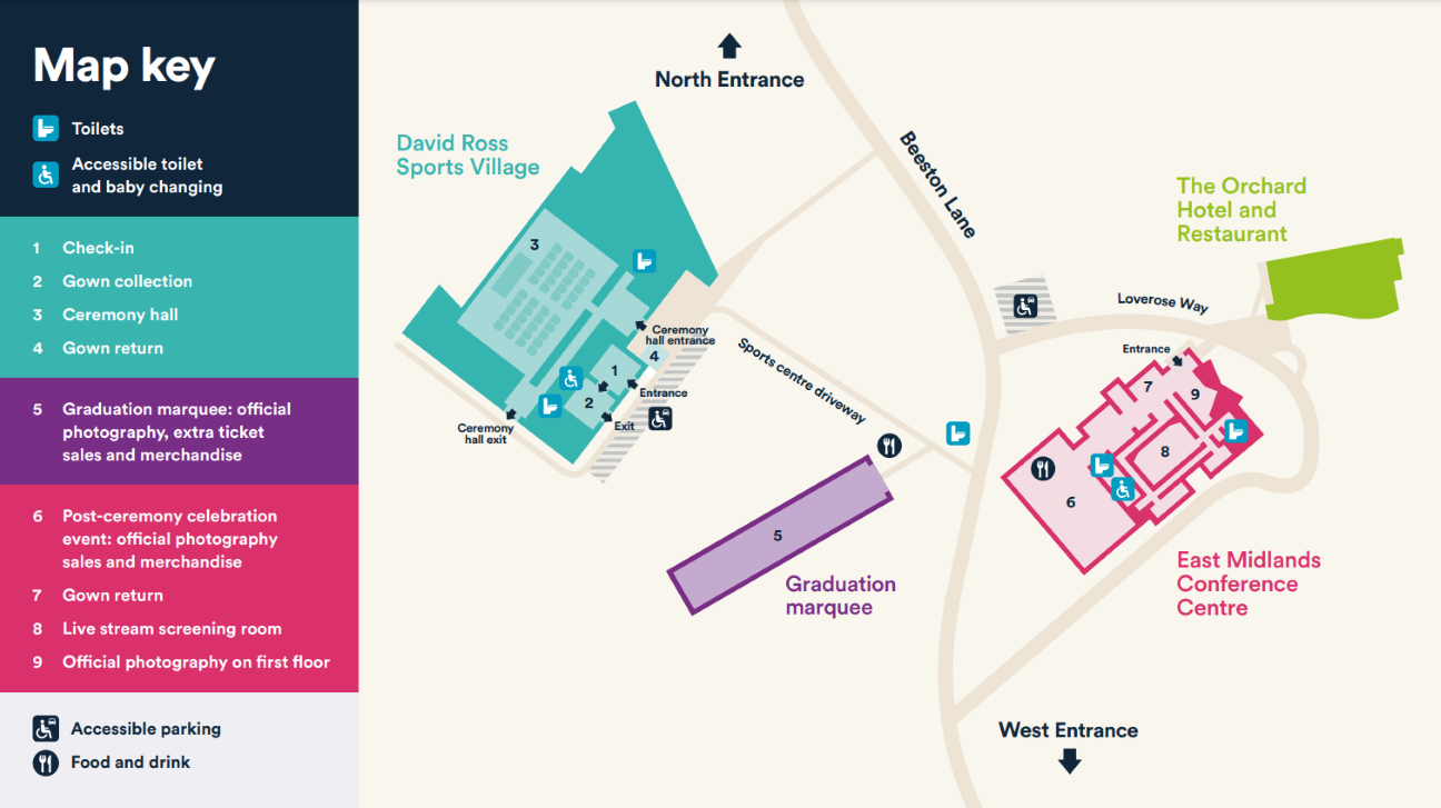 Graduation map - winter 2024