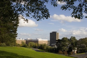 Medical School and the Tower building, University Park