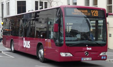 bus in Yourbus livery