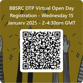 QRCode for BBSRC DTP Virtual Open Day Registration - Wednesday 15 January 2025 - 2-4_30pm GMT