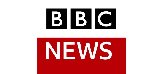 BBC News logo with Red background and white lettering