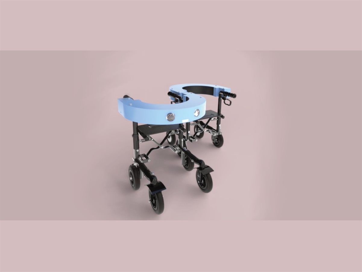 Rollator for the Visually Impaired