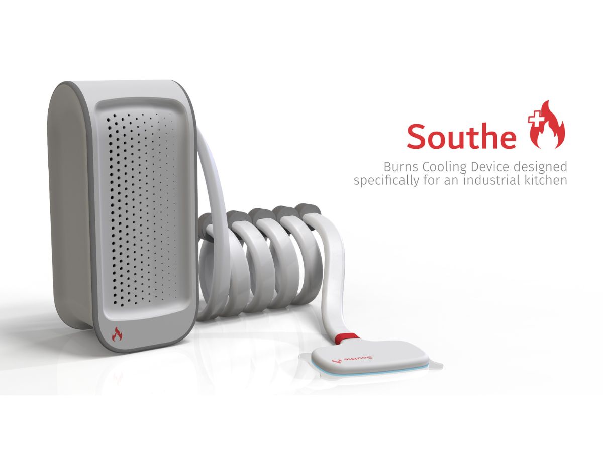 Southe burn cooling device