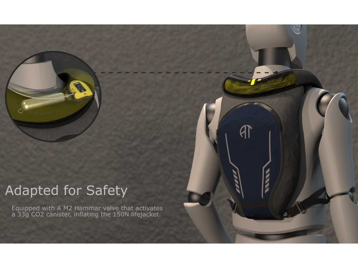 Safety features of the All Terrain Rescue Rucksack