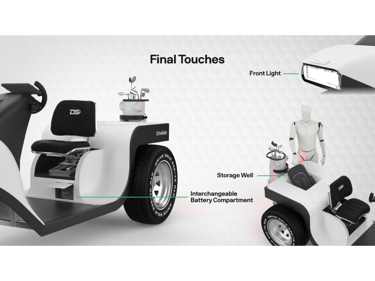 Features and specifications of DriveSolo