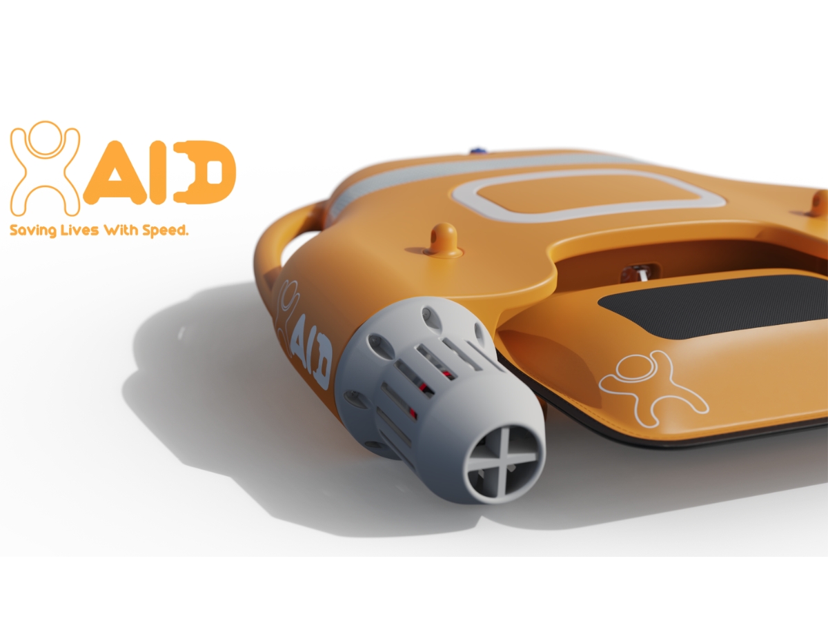 XAID - a fully watertight remote-controlled lifesaving device