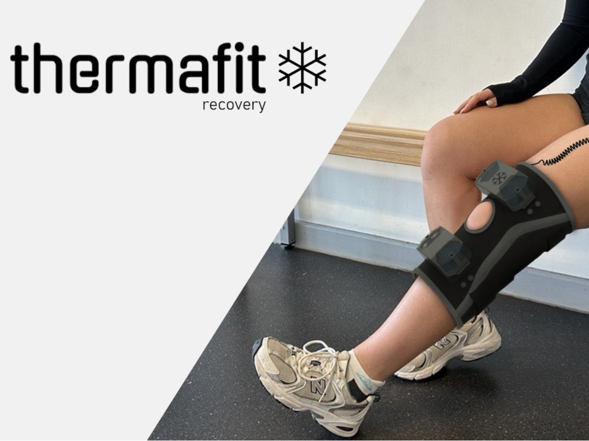A patient wearing ThermaFit