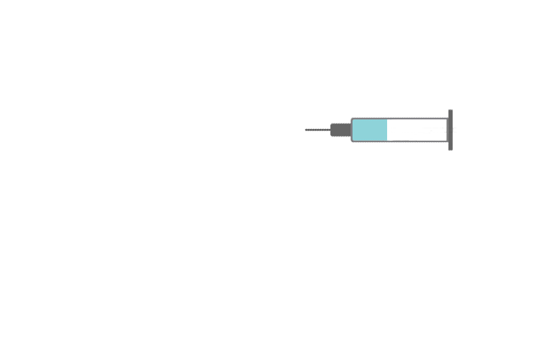 An insulin pen and medication