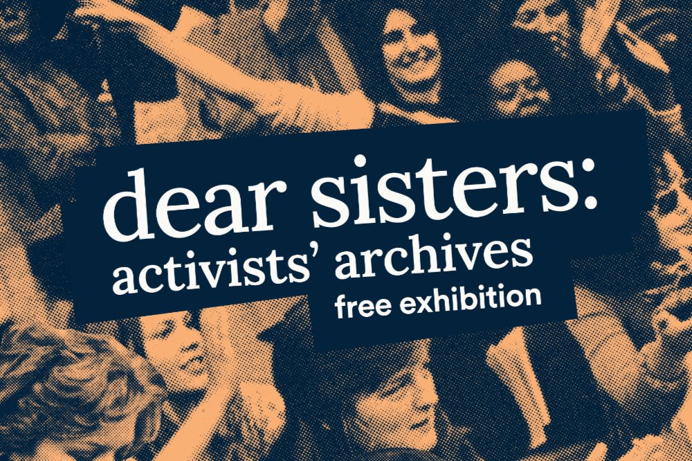 Poster for the Dear Sisters exhibition