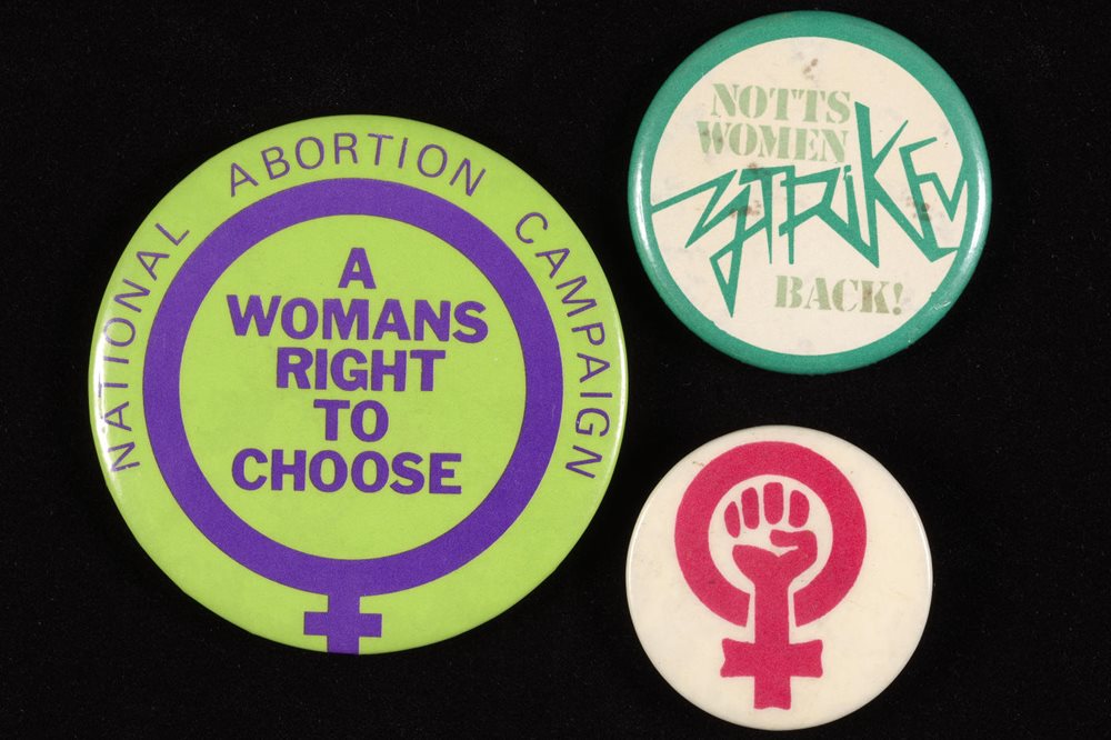 Badges from the Feminist Archive