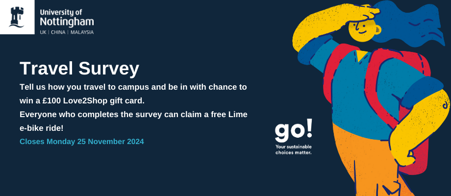 Take part in the travel survey